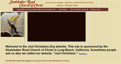 Desktop Screenshot of justchristians.org