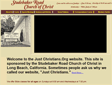 Tablet Screenshot of justchristians.org